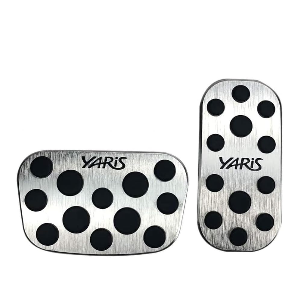 KOKATO Compatible Toyota Yaris Cross 10 Series Aluminum Pedal Cover, Brake Pedal, No Tools