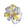 New Set Of Jewelry Necklace Earring Ring Retro French Brushed Inlaid Versatile Fashionable Women's