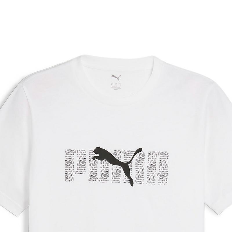 PUMA Comfortable Quick-Drying Breathable Soft Short Sleeve T-Shirt Men tops White 688945-02