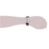 [Salvatore Marra] Unisex Watch Simple Thin Analog Quartz Chronograph Leather Belt Silver White SSWH Silver/White/Brown Belt (Limited Model)