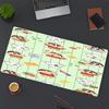 Cartoon comics Print Mouse Pad, for Keyboard Pad Laptop PC Mat for Office Home Use, Desk Decor, Perfect Birthday Gift for Gamers