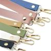 3Pcs/Set Solid Color DIY Bag Accessories Replacement Leather Bag Strap  Shoulder Handbag