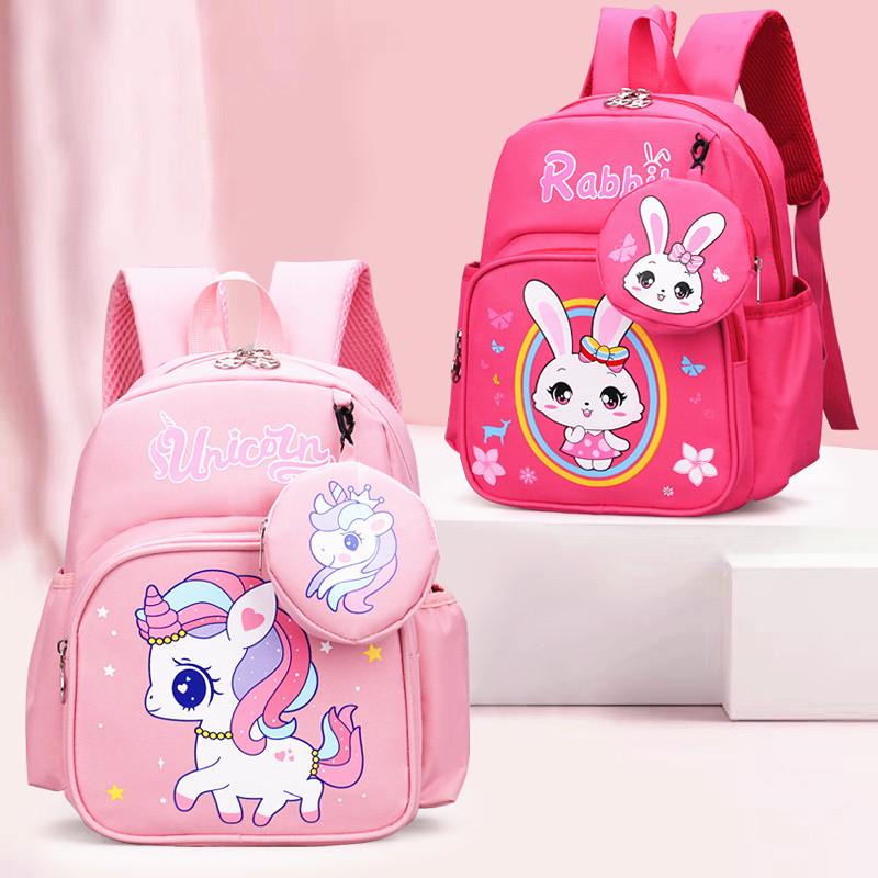 Children's Cartoon Backpack for Kindergarten - Available In Large, Medium, and Small Sizes for Boys and Girls.