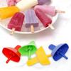 1/4 Stück Spritzschutz-Eis am Stiel Halter für Kinder, Eisstiel mit Strohhalm, Anti-Klecker Leckereien-Behälter für Kinder Sommer