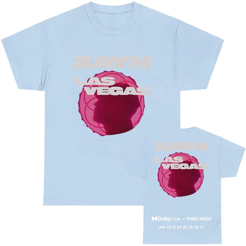 

Zayn Malik Las Vegas Tour 2026 T-shirt Short Sleeve Cotton Casual Tshirts Unisex Streetwear Graphic Print T Shirt S