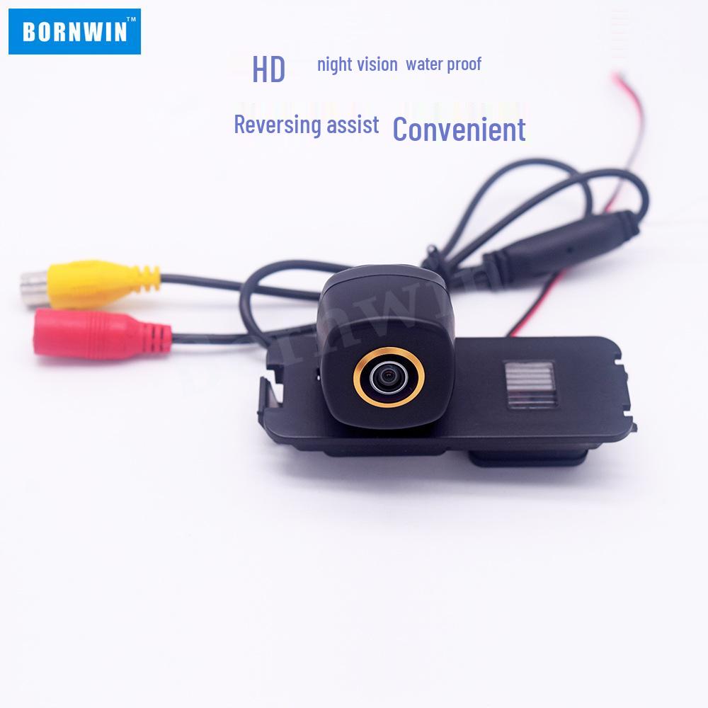 Waterproof HD Reversing Camera with Gold Lens for POLO Hatchback, Magotan, and New Bora