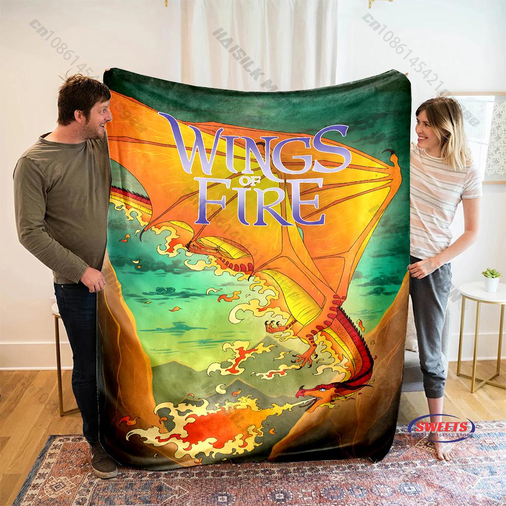 

9 Styles W-Wings of F-Fire Print Blanket Surprise Gift for Family and Friends Bedroom LivingRoom Sofa Study Four Seasons Blanket 75x90cm