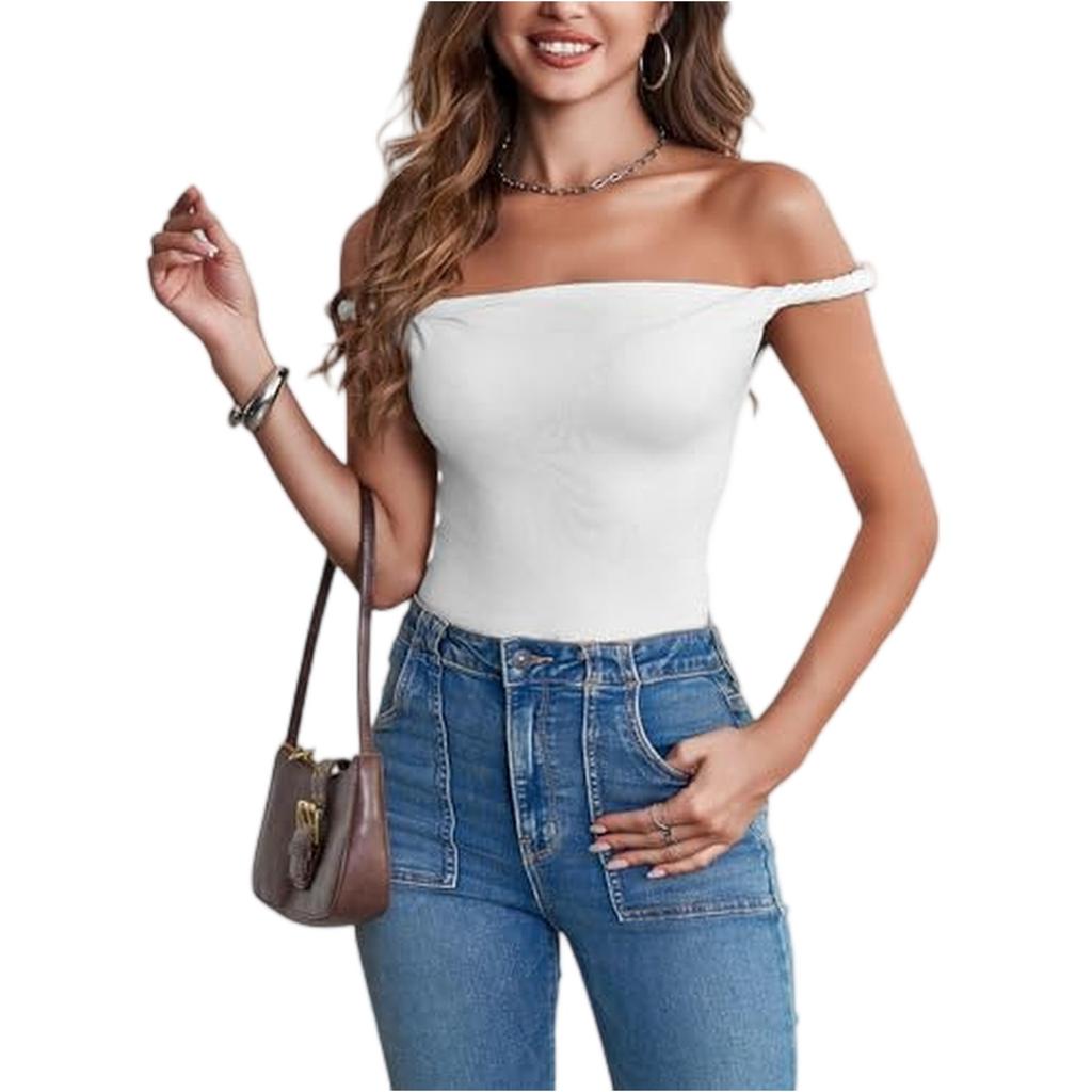 Women's Summer Off-Shoulder Fashionable And Sexy Top