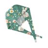 Berretto da lavoro con stampa alla moda, Berretto casual da donna per coda di cavallo, Berretto lavabile, Berretto Baotou