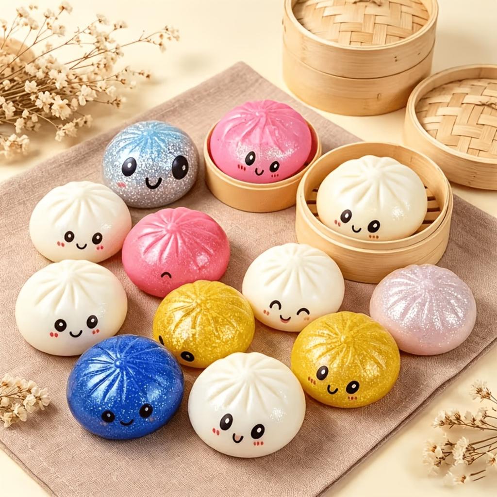 Toys Random Face Squeeze Balls 2.5 Inch Stress Relief Fidget 2 Pack