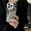 Cool 3D Evil Eyes Phone Case For iPhone 17 Air 16 15 14 13 12 11 Pro Max Plus Frosted Electroplated Shockproof Soft TPU Cover