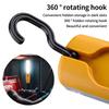 Strong LED COB Work Light Handheld Floodlight USB Rechargeable Portable Camping Repair Emergency Flashlight with Magnet Hook