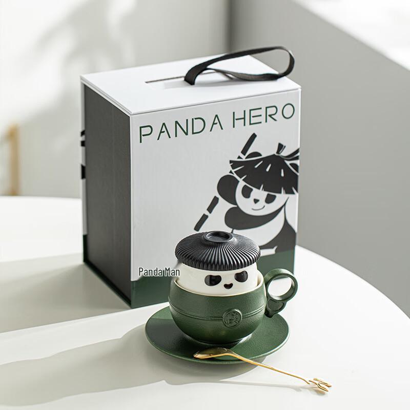 Panda Ceramic Office Tea Cup