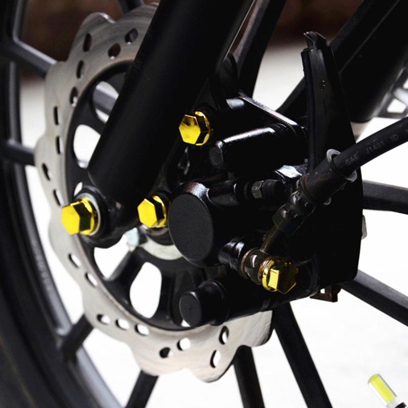 30 ks Motocyklové modifikované díly Kryt šroubu hlavy Dekor Krytka šroubu Díly