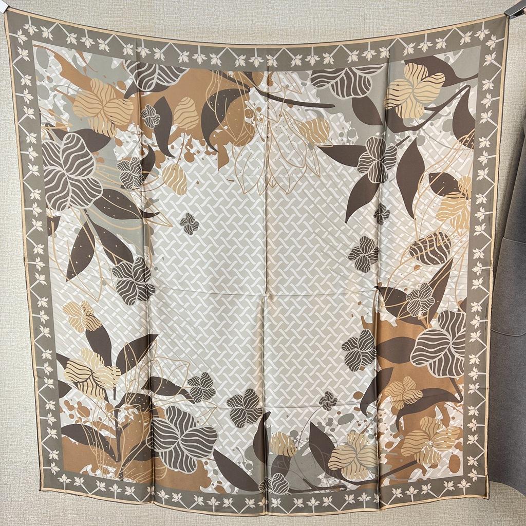 Silk Scarf Women'S Silk 110 Square Scarf Mulberry Silk Shawl With High Souvenir Silk Scarf