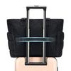 Large Capacity Puffy Laptop Bag Soft Commute Briefcase Fashion Quilted Tote Bag  Travel