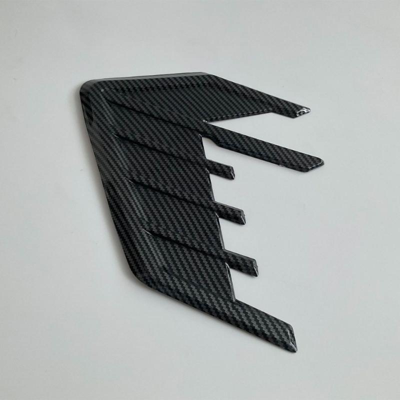 Car Side Air Outlet Vent Decoration Sticker Trim Exterior Styling Accessory ABS Construction Vent Decal