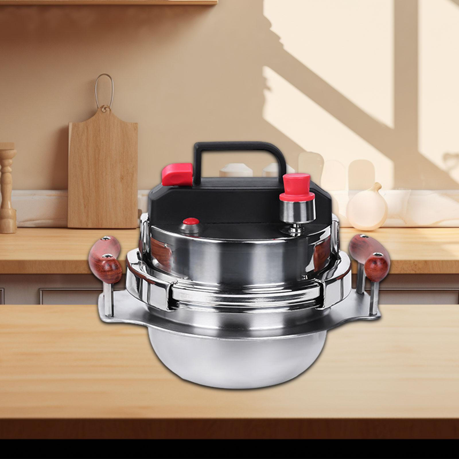 

Small Pressure Cooker, Cooking Pot Rice Cooker 1.2L 23.5cmx19cm