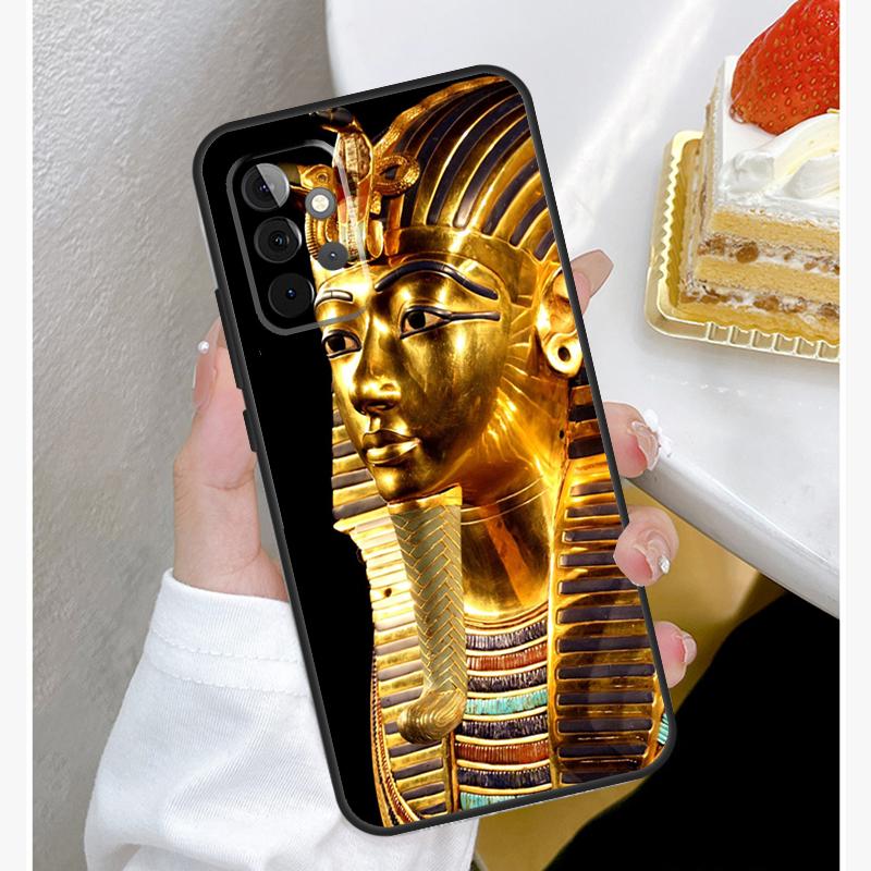 Egypt Nefertiti Anubis Ankh Case For Samsung Galaxy A55 A35 A15 A14 A34 A54 A73 A53 A33 A23 A13 A12 A32 A52 A51 Cover