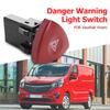 Hazard Warning Light Switch 8200442724 93856637 for VAUXHALL VIVARO TRAFIC RENAULT For Nissan Primastar All Engines X83 2001-
