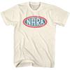 National Hotrod Association NHRA Red & Blue Oval Logo Men's T Shirt