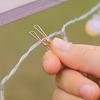 10pcs Steel Clips Multipurpose Portable Clothes Pins Pegs Holders Reusable Clothing Clamps Outdoor Light String Fixing Tool