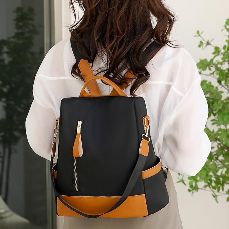 Pretaizdzīšanas mugursoma sievietēm Oksfordas liela ietilpības mugursoma ceļojumu skolas soma