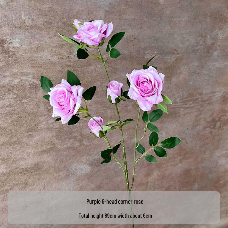 Flori Artificiale Seria Violet: Floral Decorativ Elegant pentru Casă, Nuntă, Cameră Model și Decor Moale.