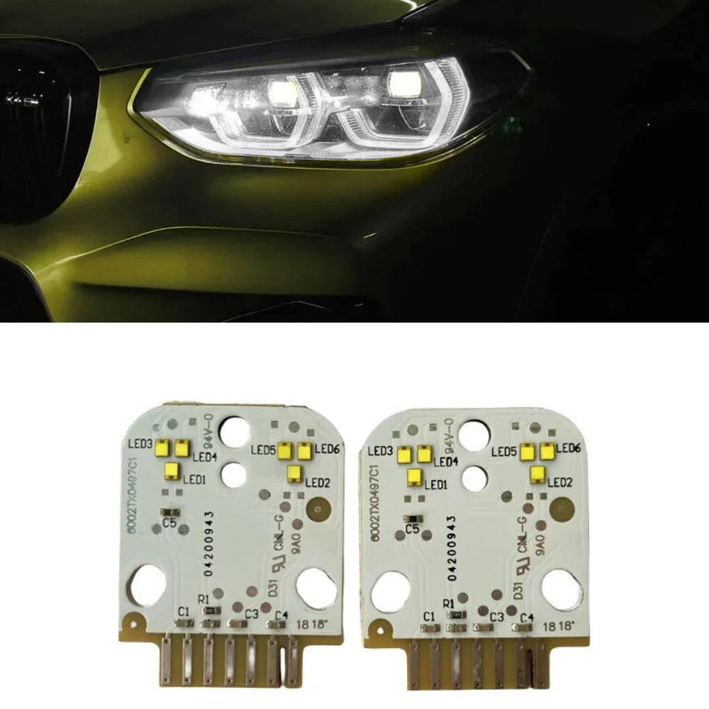 For BMW G01 X3 F97 X3 M G02 X4 F98 X4M 2018-2021 DRL Boards Angel Eye Daytime Running Light Chips 63117466107 63117466108 ysdn68