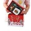 Christmas Gift Mug With Lid And Spoon, High-value Santa Claus Elk Ceramic Mug With Gift Box