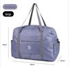 Trendy Waterproof Folding Travel Bag: Large Capacity Trolley Luggage & Fitness Storage