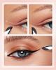 EIGSHOW Eyeliner Gel Eyeliner Makeup Precision Eyeliner for Eyebrows and Curved Bristles 2 Brush, Brush, Eyelids, Ultra-Thin (E865, Pieces)