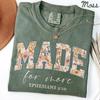 Comfort Colors Kristen T-shirt, Bibelsk Vers T-shirt, Jesus Tee, Tro-baseret Gave, Religiøs, Inspirerende Citat, Inspirerende Skriftsted, Kvinder