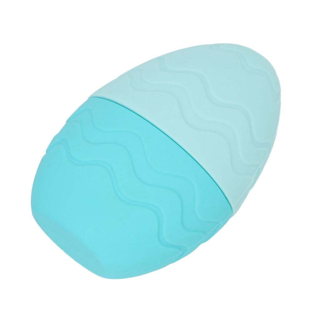 Ice Face Roller Mold Silicone Egg for Puffiness Relief & Skin Firming, Blue