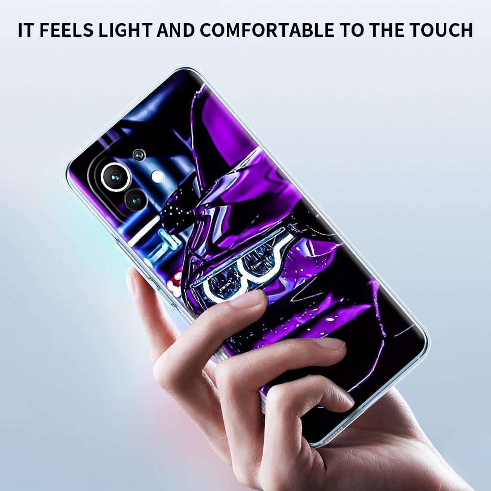 Blue Red JDM Sport Car For Poco X5 X3 NFC F5 F4 F3 M3 Phone Case For Xiaomi 12T 12 13 Lite 11 Ultra Mi 10T 5G 11X Pro 11T Cover