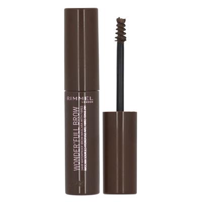 Rimmel London, Wonderful Brows, Waterproof, 002 Medium Brown, 4.5 Ml (0.15 Fl Oz)