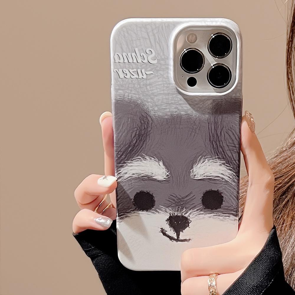 Cute Duo Girl 14promax Apple 16 Suitable for IPhone 13 Mobile Phone Case 11 Cartoon 12 Film 15