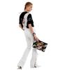 GREEDILOUS White Ruffle Pants