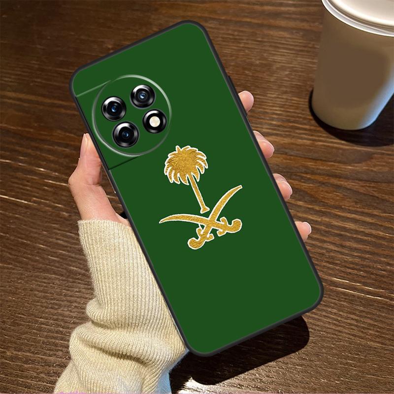 Kingdom of Saudi Arabia Flag Case For OnePlus 15R 13R 12R 10R 8T 10T 13T 15 13 12 11 9 10 Pro Nord CE 5 4 3 2 Lite N20 N30
