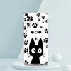 Cute Cartoon Black Cat Case For Samsung A16 A14 A12 A22 A32 5G A34 A42 A52 A54 A50 A70 A30 A40 A20E A10S A02S A04S A06 Cover