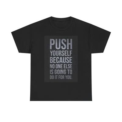 Men's and Women's T-shirts Gym Motivation