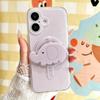 Frosted Purple Baby Elephant Is Suitable for iPhone11 Mobile Phone Case 11pro Magnetic Suction Bracket 11plus Transparent Hard 11 Sets