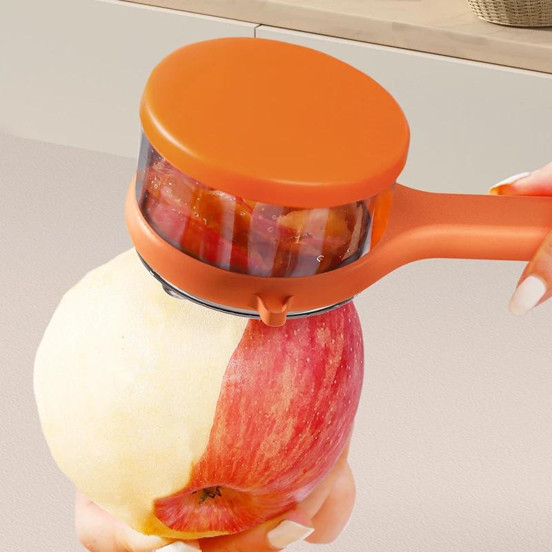 Peeling Knife Splash Proof Can Be Stored in A Bucket for Cleaning Fruits Peeling Tool Planer Scraper Kitchen Small Tool