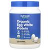 Organic Egg White Protein, Unflavored, 1 Lb (454 G)