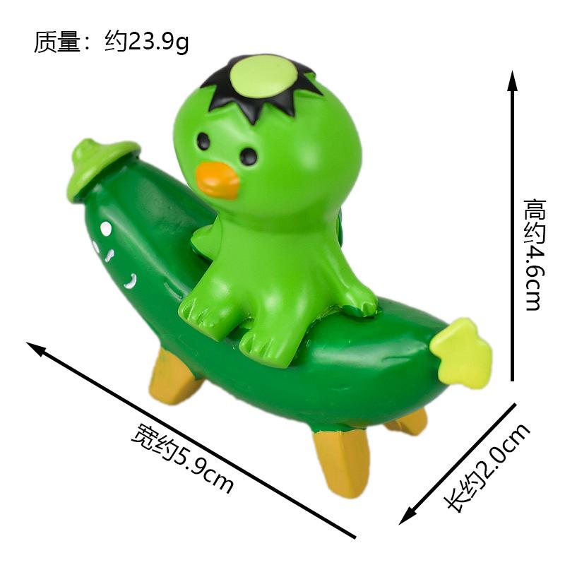 Japanese Cat Groceries Summer Courtyard Morning Glory Tide Play Gifts INS Resin Crafts DIY Small Ornaments Collection Gifts