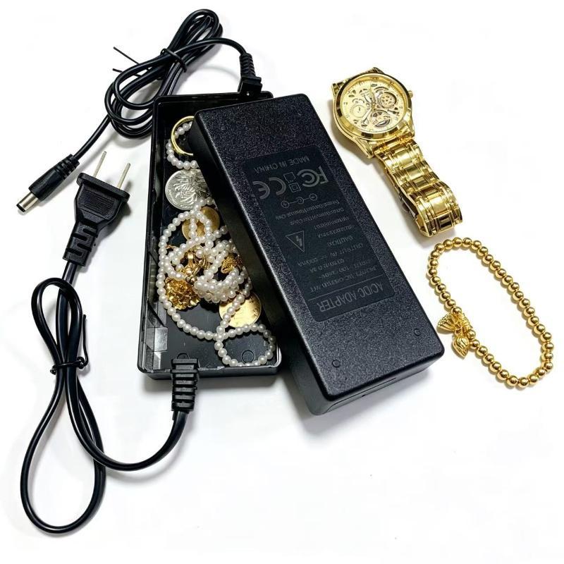 Portable Disguise Computer Charger Hidden Safe Anti-theft Money Storage Box for Valuables Cash Office Travel Home