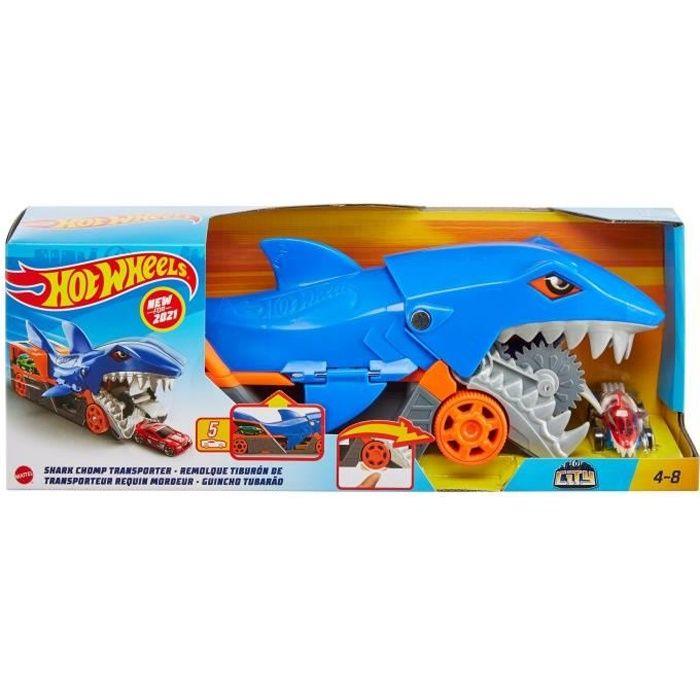 Hot Wheels - Requin Transporteur - Circuit / Petite voiture - Des 4 ans GVG36