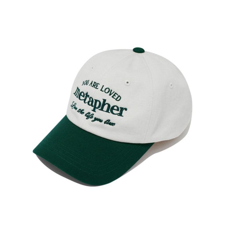 METAPHER MET Liebe Baseballkappe grün