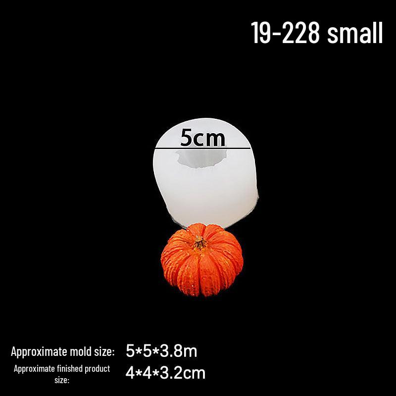 

3D Силіконова форма у вигляді гарбуза для мила ручної роботи, шоколадних мусових тортів та ароматерапевтичних свічок