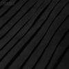 ZANZEA Women Casual Navy Collar Loose Short Sleeve Pleated Dress